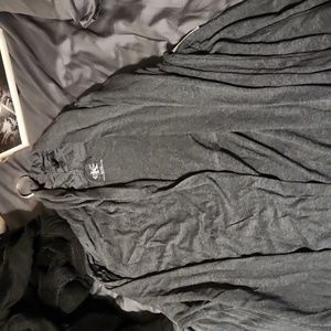 Calvin Klein xxlarge gray cardigan shirt